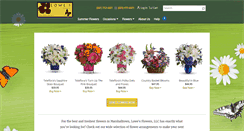 Desktop Screenshot of lowesflowers.com